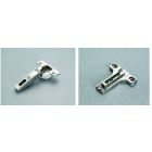 C1P6DD9-BAU3R19 Salice Hinge Baseplate Combo 1&#47;2&#34; to 9&#47;16&#34; Overlay 