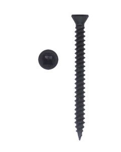 # 6-15 X 1 5/8" Square Trim Head Twinfast Thread Black Phosphate/Wax Screws Sold In Box 5000 (SG-1229)