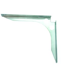 SpeedBrace Shelf Bracket 18"X15"X1-5/8" Raw Stainless Steel - FC.SB-15X18SS