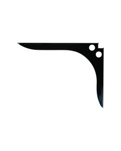 SpeedBrace Shelf Bracket 28"X21"X1-38/64" Black Steel - FC.SB-21X27BL