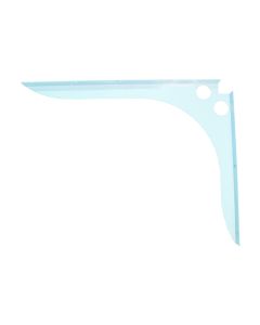 SpeedBrace Shelf Bracket 28"X21"X1-38/64" White Steel - FC.SB-21X27WH