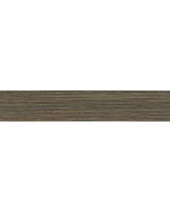 Doellken 30411AA Smokewood, 1mm thick 15/16" wide 300' long, Allegra, Woodgrain Emboss, PVC, None edgebanding roll - DW30411AA-WOHP-ANW