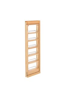 3" Wall Filler Pullout with Adjustable Shelves - 39" Height Natural, SKU: 432-WF39-3C