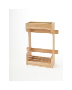 Sink Base Door Storage Organizer for 36"-39" Sink Base Cabinet Natural, SKU: 4SBSU-18