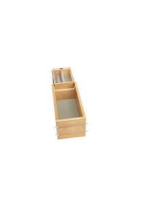 8-15/16" Half Tiered Drawer Accessories Organizer to Replace Existing Bathroom/Vanity - Clear, SKU: 4VDOHT-12SC-1