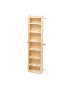 51" Pantry Door Unit -Single With Hardware Natural, SKU: 4WDP18-51