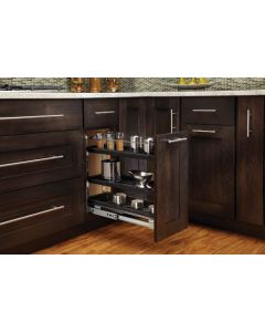 Chrome Base Organizer Black/Chrome