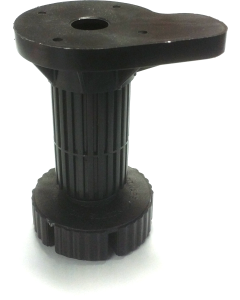 5600 3-7/8" Plastic Screw On 1500 lb  Leg (5600)