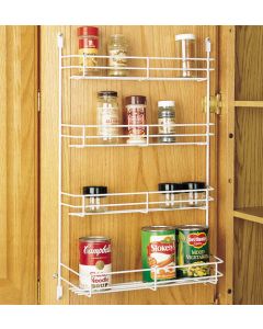 7-7/8" Width Spice Rack - Bulk 20 White