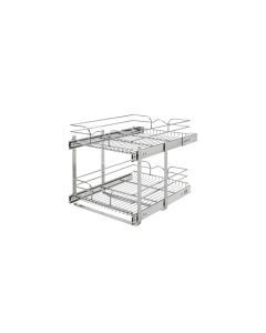 Double Chrome Wire Basket 18" W x 22" D, SKU: 5WB2-1822CR-1
