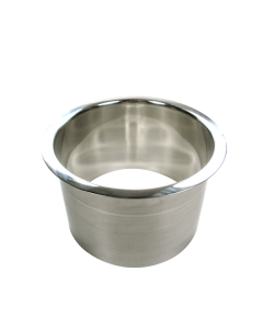 6143-479 6" X 4" Stainless Steel Grommet Trash