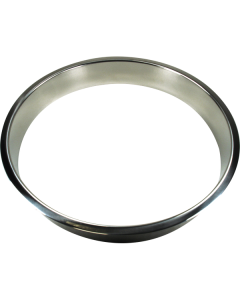 12" X 2" Stainless Steel Grommet Trash (6152-279)