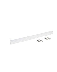 36" Slim Series Trays -2 Pair of Hinges White, SKU: 6541-36-11-52