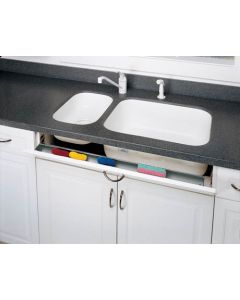 36" Slim Series Trays -2 Pair of Hinges Almond