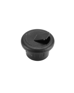 6610-014 1" X 5/8" Black Grommet Wire Tabbed Opening