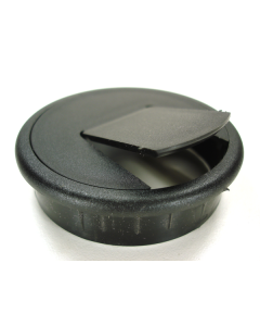 6640-014 2-1/2" X 5/8" Black Grommet Wire Tabbed Opening