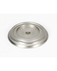 Satin Nickel 1-1/2" [38.00MM] Backplate for Knobs by Alno - A616-38-SN
