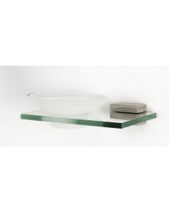 Polished Nickel 6-11/16" [170.00MM] Soap Dish / Holder by Alno - A6530-PN