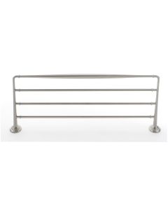 Satin Nickel 24" [609.60MM] Towel Rack by Alno - A6726-24-SN
