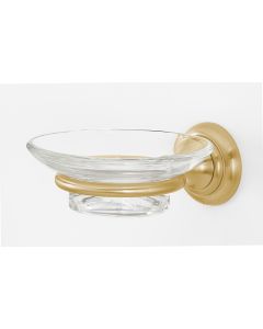 Satin Brass 4-5/16" [109.70MM] Soap Dish / Holder by Alno - A6730-SB