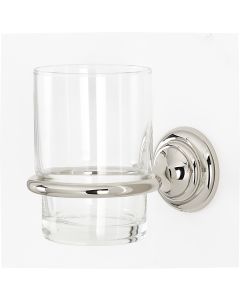 Polished Nickel  Tumbler with Holder by Alno - A6770-PN