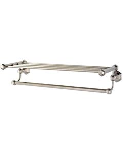 Satin Nickel 24" [609.60MM] Towel Rack by Alno - A7726-24-SN