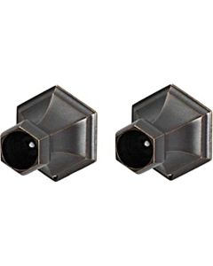 Barcelona 1-1/4" [32.00MM] Shower Rod by Alno - A7746-BARC