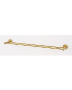 Satin Brass 32" [812.80MM] Double Towel Bar by Alno - A8325-30-SB