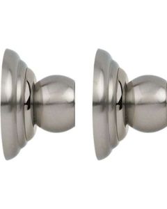 Satin Nickel 2-5/8" [67.00MM] Shower Rod by Alno - A9046-SN