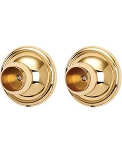 Polished Brass 2-5/8" [67.00MM] Shower Rod by Alno - A9246-PB