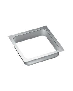 3-15/64" 304 Stainless Steel Square Trash Grommet - AN-KH008-HL
