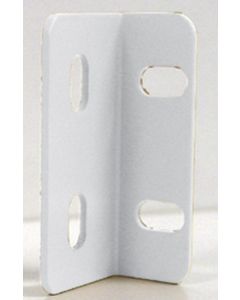 Kolbe Korner Metal Drawer Front Mounting Bracket White 50 Pack