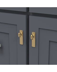 Brushed Golden Brass Backplate - Bijou Astoria Collection by Belwith-Keeler - B056380-BGB