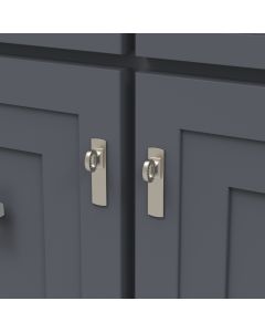 Satin Nickel Backplate - Bijou Astoria Collection by Belwith-Keeler - B056380-SN
