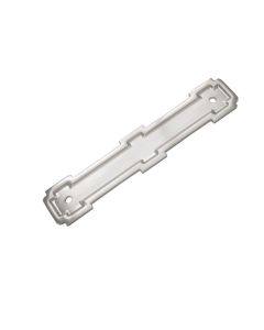 Satin Nickel 128MM Pull Backplate, Coventry by Belwith Keeler - B077998SN