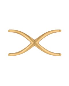 Brushed Golden Brass 4-3/4" x 2-3/8" - Bijou Bijou X Collection by Belwith-Keeler - B079063-BGB