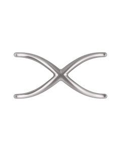 Satin Nickel 4-3/4" x 2-3/8" - Bijou Bijou X Collection by Belwith-Keeler - B079063-SN