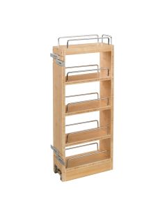 8" Wall Organizer with Adjustable Shelves for 12" Wall Cabinet Natural (448-WC-08-C) 