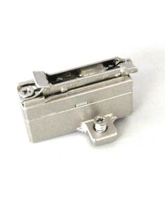 Baseplate Salice Cross Shape Cast/Steel Clip-on PN: BARGRC6/1V 12mm Height 