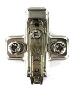 Baseplate Salice Cross Shape Steel Clip-on PN: BAVGL39F/16 3mm Height 