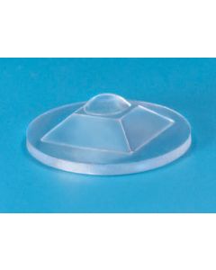 Clear Pyramid Bumper Polyurethane 3.8MMX12.7MM Soft Durometer Pack 200 (BS-#-33-SD)