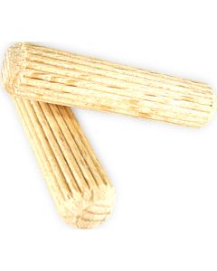 Wood Dowel 8MMX35MM Fluted FSC sold as pack of 16400