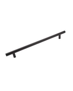 Black 8-13/16" [224.00MM] Bar Pull by Hickory Hardware sold in Each - HH075598-MB