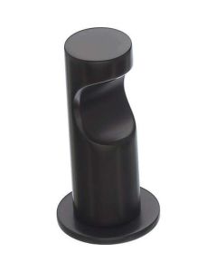 Flat Black 1-1/2" [38.00MM] Robe Hook by Top Knobs sold in Each - HOP1BLK