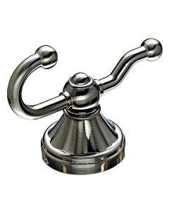 Brushed Satin Nickel 2-1/4" [57.15MM] Coat And Hat Hook by Top Knobs sold in Each - HUD2BSN