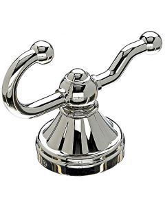 Polished Nickel 2-1/4" [57.15MM] Coat And Hat Hook by Top Knobs sold in Each - HUD2PN
