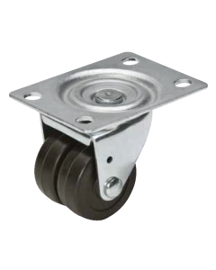 6C332201HR 2" No Brake Swivel 260 lb Caster