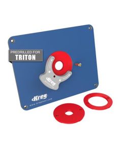 Kreg Precision Router Table Insert Plate - Predrilled for Triton PRS3034 Sold As Each