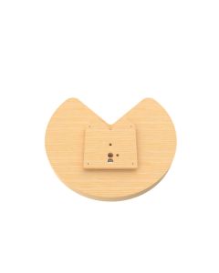 28" Lazy Daisy Banded Wood Kidney Tray Swivel Mount 1 Per Natural LD-4BW-401-28SBS-1