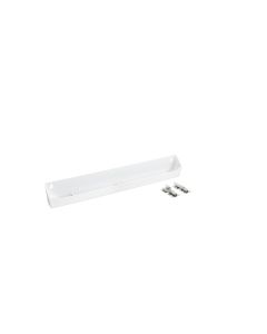 22" LD Deluxe White Tip Out Tray with 1 Pr 45&#176; Hinges LD-6591-22-11-1